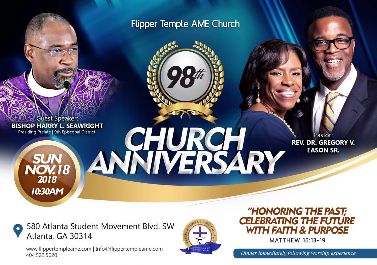 98th Church Anniversary | Flipper Temple AME Church