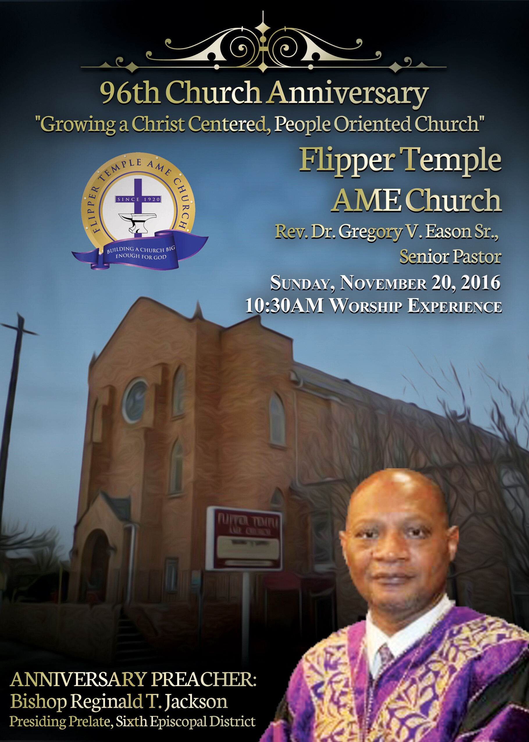 96th Church Anniversary | Flipper Temple AME Church